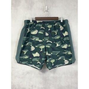 Outdoor Voices High Stride Shorts Mens XL Jasper Camo Lined Running Athletic 7in